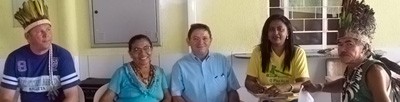Apeoc nas Escolas. Visita as escolas indíginas