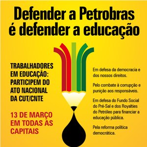 marcha cut petrobras banner site cnte